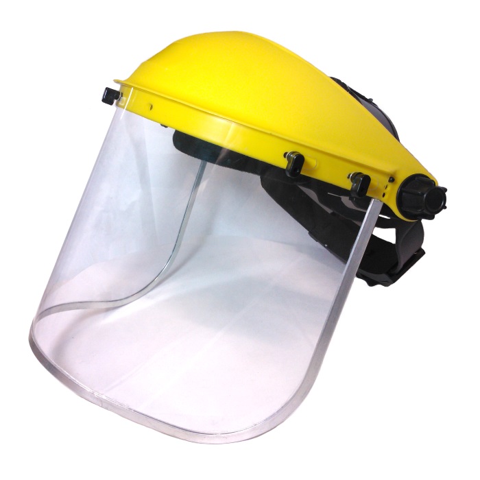 CARETA PROTECCION FACIAL ESMERIL CON RACHET ANSI Z87.1 REF:NA3100100*