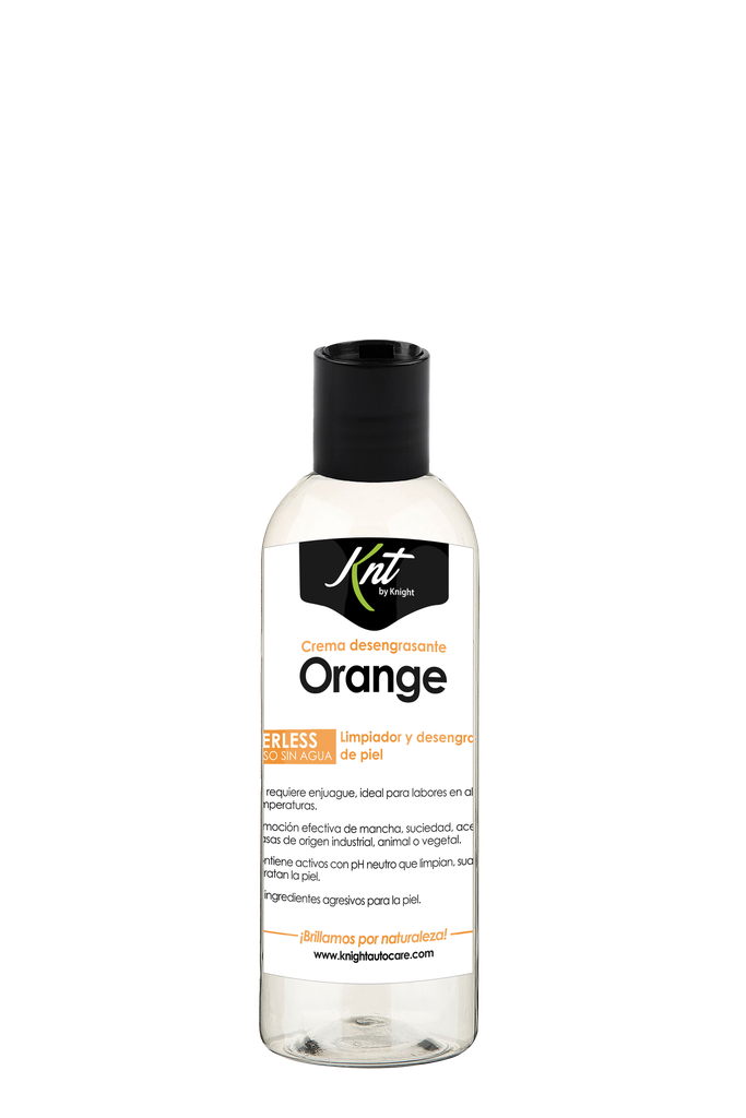 LIMPIADOR Y DESENGRASANTE DE MANOS KNIGHT ORANGE X 500ML