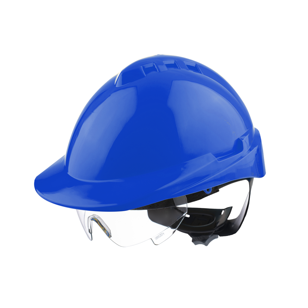 CASCO MILENIUM CLASS S/V AZUL APTO VISOR SIN TAFILETE REF 903869