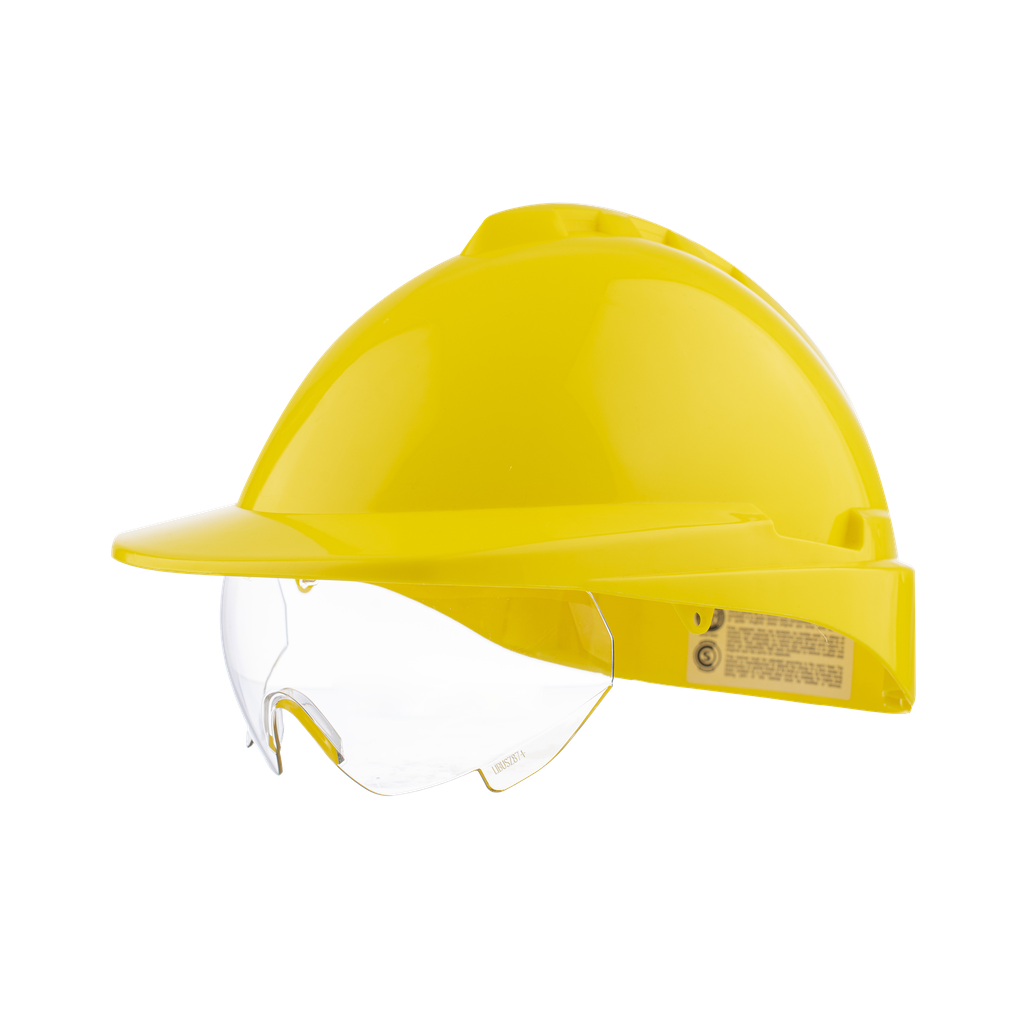 CASCO MILENIUM CLASS S/V AMARILLO FLUO APTO VISOR SIN TAFILETE REF 903879