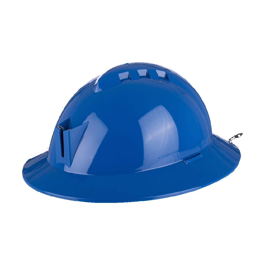 CASCO MILENIUM CLASS S/V CON PORTALAMPARA AZUL SIN TAFILETE REF 903899