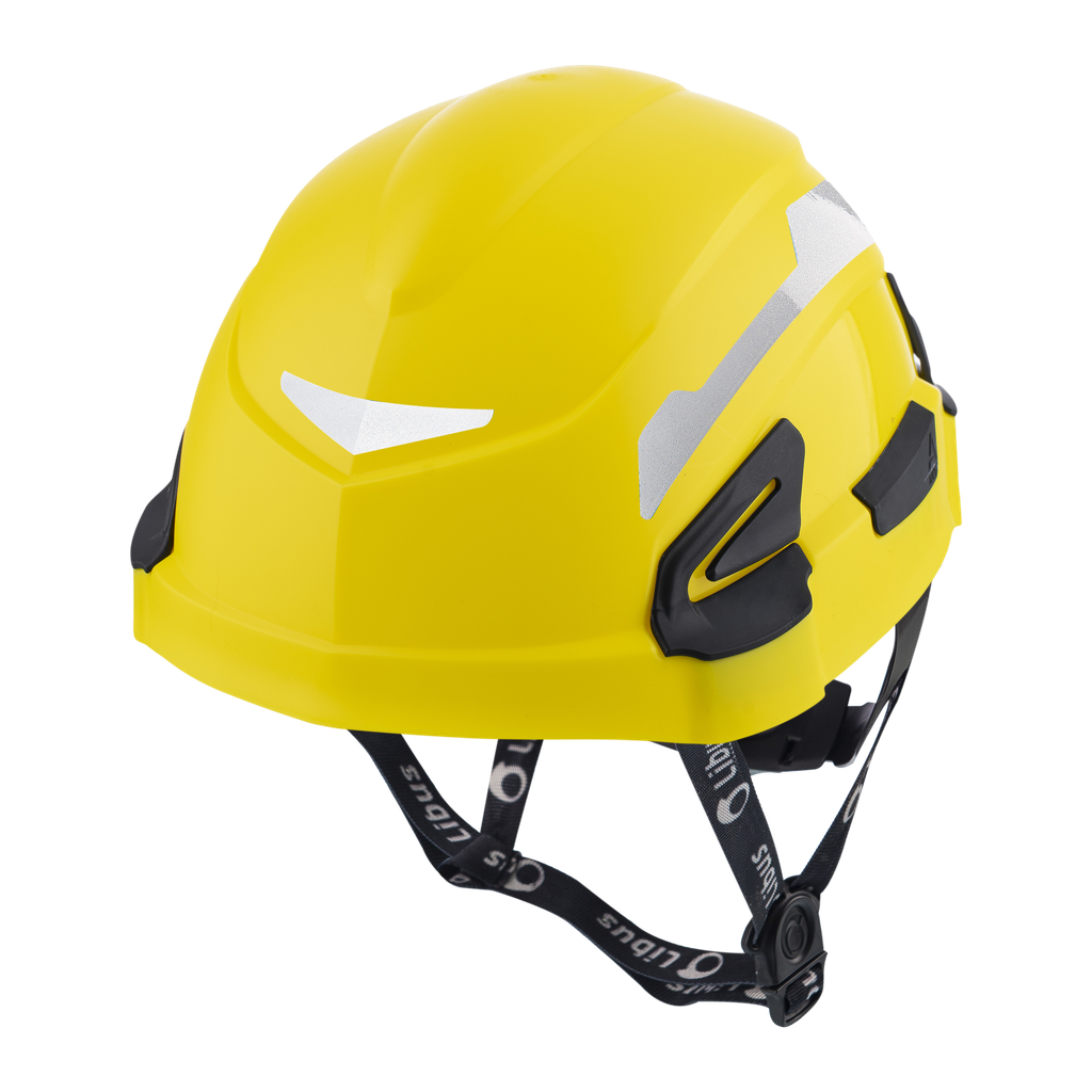 CASCO ANDES S/V AMARILLOFLUO + ARNES TEXTIL CREMALLERA + BARBUQUEJO DE 4 PUNTOS SIN MENTONERA REF 904854