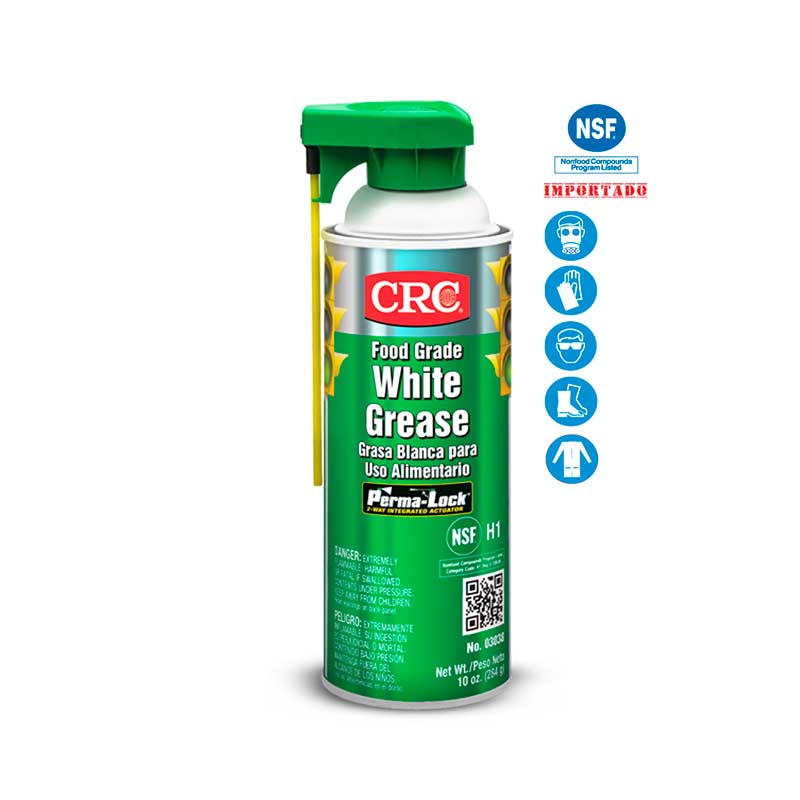 FOOD GRADE GRASA ALIMENTARIA WHITE GREASE X 10 ONZ REF: 10228499  