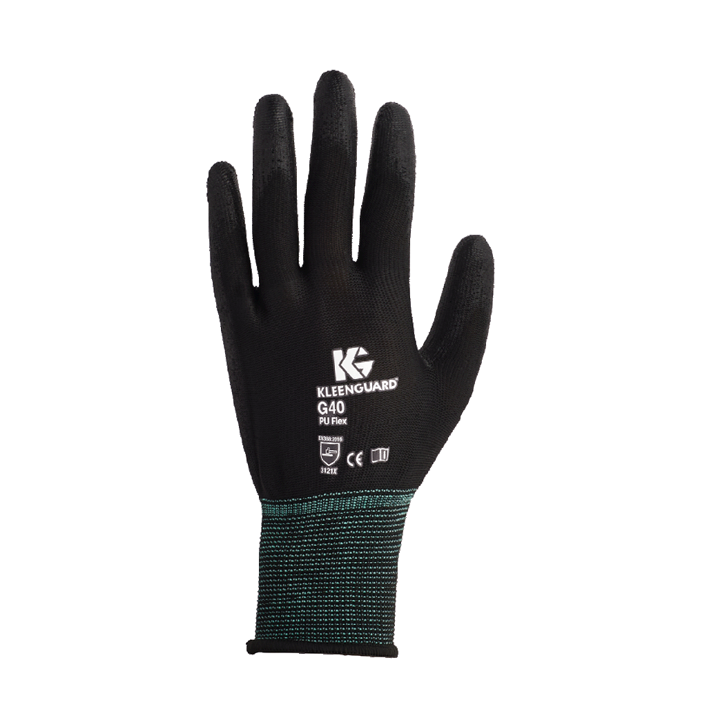 GUANTE KLEENGUARD G40 POLIURETANO-FLEX TALLA 9 REF: 30225289/854752  R.I.