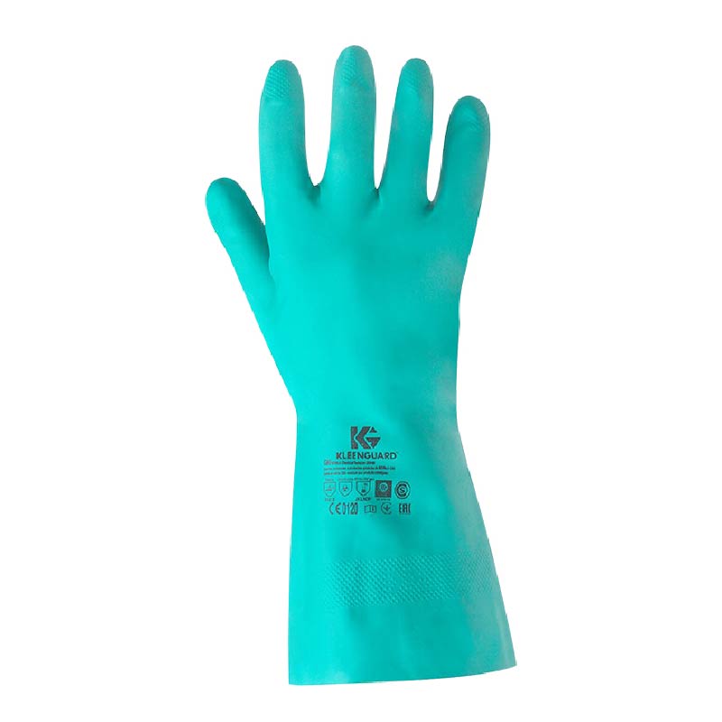 GUANTE KLEENGUARD G80 NITRILO VERDE DE 13" (15MIL) TALLA 9 REF: 30207867/856279    