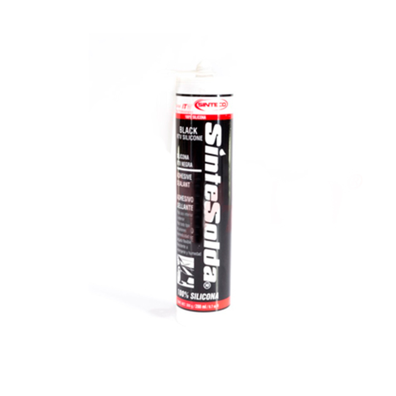 SILICONA SINTESOLDA NEGRA X 300 GRAMOS REF. 1303007