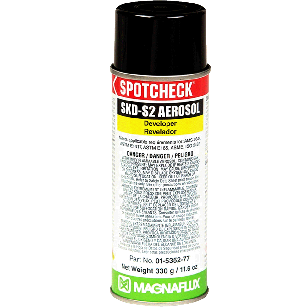 TINTAS REVELADORAS SKD-S2 AEROSOL 16 ONZ / 11.6 ONZ NETO.