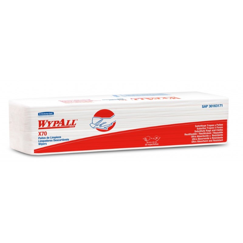 WYPALL X-70 PRE-DOBLADO DOBLE X 50 PAÑOS (42CM X 50CM) REF: 30163171 *DESCONTINUADO* * EXISTENCIAS *