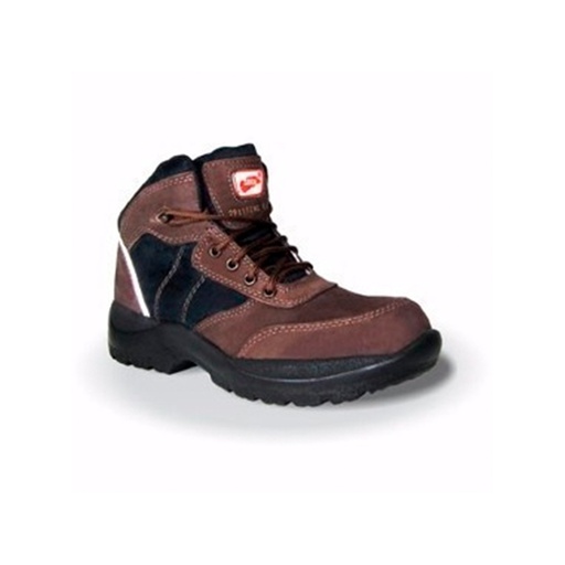 [173100382] BOTA CUERO GRASO PUNT. COMPO PU-PU REF: 4051 TALLA 36