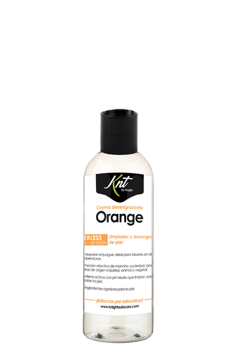 [766002022] LIMPIADOR Y DESENGRASANTE DE MANOS KNIGHT ORANGE X 500ML "C.E"