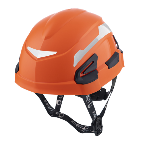 [380201162] CASCO ANDES S/V NARANJA + ARNES TEXTIL CREMALLERA + BARBUQUEJO DE 4 PUNTOS SIN MENTONERA REF 904845