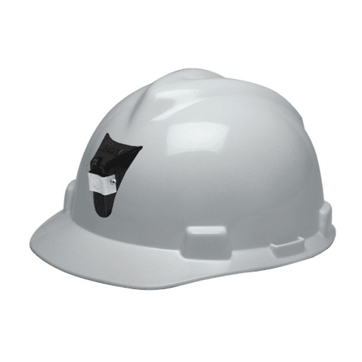 [131000802] CASCO V-GARD TIPO CACHUCHA BLANCO CON PORTALAMPARA REF:463403PD/ 286627 CON SUSP/*