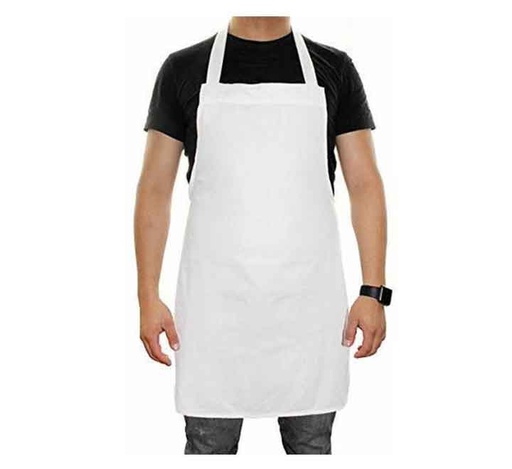 [994001232] DELANTAL EN PVC BLANCO CALIBRE 16 DE 82 X 115 CM REF: NI5100015 */