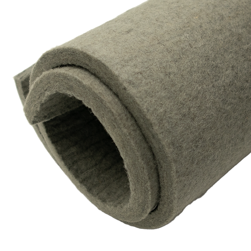 [080202010] FIELTRO SEMIDURO GRIS DE 10 MM X 1 MT ANCHO ***