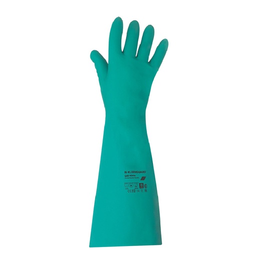 [158160100] GUANTE KLEENGUARD G80 NITRILO VERDE DE 18" (22MIL) TALLA 9 REF: 30212903/856267