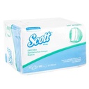 SERVILLETA SCOTT BASIC BLANCA CAFETERIA X 100 UND (CAJA X 60 PAQUETES) (27CM x 17CM) REF: 30162045 * DESCONTINUADO*