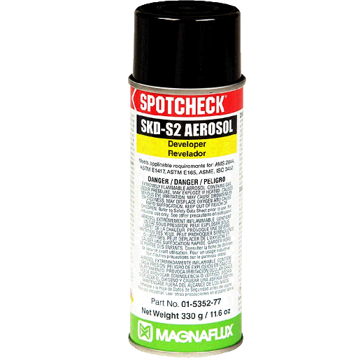 [970101004] TINTAS REVELADORAS SKD-S2 AEROSOL 16 ONZ / 11.6 ONZ NETO.