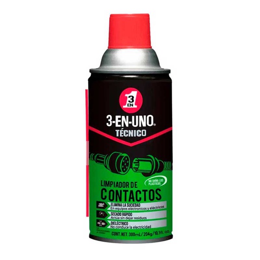 [768040010] 3-EN-UNO TECNICO LIMPIADOR CONTACTOS 273 ML/198g/ 7 ONZ REF: 6440300